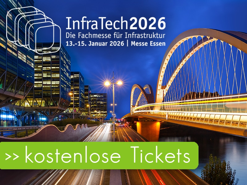 InfraTech 2026 Messe Essen kostenlose Tickets