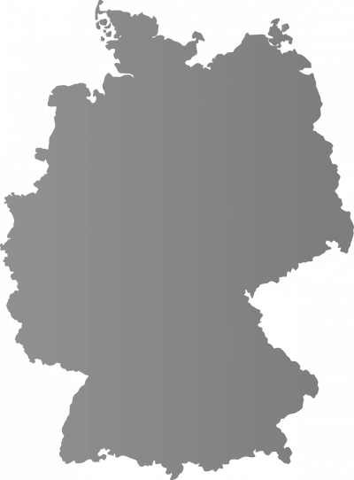 deutschland karte grau verlauf